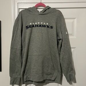NWT Seattle Seahawks, hoodie size L gray